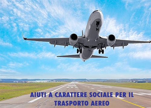 Erogazione di Aiuti a carattere sociale per il trasporto aereo